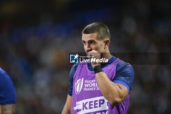 2023-09-14 - Thomas Ramos during the Rugby union World Cup RWC 2023, Pool A match between France and Uruguay at Stade Pierre Mauroy on September 14, 2023 in Lille, France. Photo Victor Joly / DPPI - RUGBY - WORLD CUP 2023 - FRANCE V URUGUAY - WORLD CUP - RUGBY