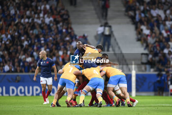 2023-09-14 - A maul during the Rugby union World Cup RWC 2023, Pool A match between France and Uruguay at Stade Pierre Mauroy on September 14, 2023 in Lille, France. Photo Victor Joly / DPPI - RUGBY - WORLD CUP 2023 - FRANCE V URUGUAY - WORLD CUP - RUGBY