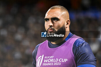 2023-09-14 - Reda Wardi during the Rugby union World Cup RWC 2023, Pool A match between France and Uruguay at Stade Pierre Mauroy on September 14, 2023 in Lille, France. Photo Victor Joly / DPPI - RUGBY - WORLD CUP 2023 - FRANCE V URUGUAY - WORLD CUP - RUGBY