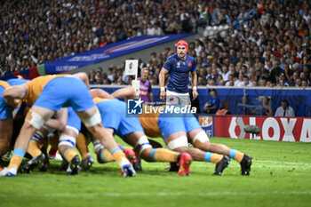 2023-09-14 - Gabin Villiere during the Rugby union World Cup RWC 2023, Pool A match between France and Uruguay at Stade Pierre Mauroy on September 14, 2023 in Lille, France. Photo Victor Joly / DPPI - RUGBY - WORLD CUP 2023 - FRANCE V URUGUAY - WORLD CUP - RUGBY