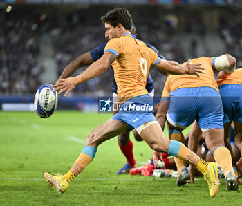 2023-09-14 - Santiago Arata during the Rugby union World Cup RWC 2023, Pool A match between France and Uruguay at Stade Pierre Mauroy on September 14, 2023 in Lille, France. Photo Victor Joly / DPPI - RUGBY - WORLD CUP 2023 - FRANCE V URUGUAY - WORLD CUP - RUGBY