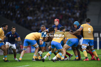 2023-09-14 - Thibaud Flament during the Rugby union World Cup RWC 2023, Pool A match between France and Uruguay at Stade Pierre Mauroy on September 14, 2023 in Lille, France. Photo Victor Joly / DPPI - RUGBY - WORLD CUP 2023 - FRANCE V URUGUAY - WORLD CUP - RUGBY