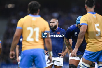 2023-09-14 - Reda Wardi during the Rugby union World Cup RWC 2023, Pool A match between France and Uruguay at Stade Pierre Mauroy on September 14, 2023 in Lille, France. Photo Victor Joly / DPPI - RUGBY - WORLD CUP 2023 - FRANCE V URUGUAY - WORLD CUP - RUGBY