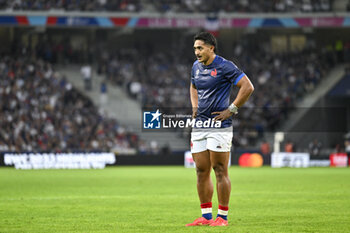 2023-09-14 - Yoram Moefana during the Rugby union World Cup RWC 2023, Pool A match between France and Uruguay at Stade Pierre Mauroy on September 14, 2023 in Lille, France. Photo Victor Joly / DPPI - RUGBY - WORLD CUP 2023 - FRANCE V URUGUAY - WORLD CUP - RUGBY