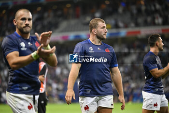 2023-09-14 - Pierre Bourgarit during the Rugby union World Cup RWC 2023, Pool A match between France and Uruguay at Stade Pierre Mauroy on September 14, 2023 in Lille, France. - RUGBY - WORLD CUP 2023 - FRANCE V URUGUAY - WORLD CUP - RUGBY