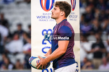 2023-09-14 - Antoine DUPONT of France during the World Cup 2023, Pool A rugby union match between France and Uruguay on September 14, 2023 at Pierre Mauroy stadium in Villeneuve-d'Ascq near Lille, France - RUGBY - WORLD CUP 2023 - FRANCE V URUGUAY - WORLD CUP - RUGBY