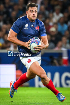 2023-09-14 - Arthur VINCENT of France during the World Cup 2023, Pool A rugby union match between France and Uruguay on September 14, 2023 at Pierre Mauroy stadium in Villeneuve-d'Ascq near Lille, France - RUGBY - WORLD CUP 2023 - FRANCE V URUGUAY - WORLD CUP - RUGBY