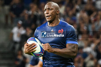 2023-09-14 - Sekou MACALOU of France during the World Cup 2023, Pool A rugby union match between France and Uruguay on September 14, 2023 at Pierre Mauroy stadium in Villeneuve-d'Ascq near Lille, France - RUGBY - WORLD CUP 2023 - FRANCE V URUGUAY - WORLD CUP - RUGBY