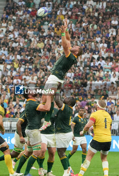 2023-09-17 - RG SNYMAN of South Africa during the World Cup 2023, Pool B rugby union match between SOUTH AFRICA and ROUMANIA on September 17, 2023 at Matmut Atlantique in Bordeaux , France - RUGBY - WORLD CUP 2023 - SOUTH AFRICA V ROMANIA - WORLD CUP - RUGBY