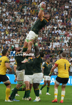 2023-09-17 - RG SNYMAN of South Africa during the World Cup 2023, Pool B rugby union match between SOUTH AFRICA and ROUMANIA on September 17, 2023 at Matmut Atlantique in Bordeaux , France - RUGBY - WORLD CUP 2023 - SOUTH AFRICA V ROMANIA - WORLD CUP - RUGBY