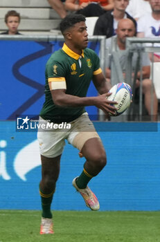2023-09-17 - Grant WILLIAMS of South Africa during the World Cup 2023, Pool B rugby union match between SOUTH AFRICA and ROUMANIA on September 17, 2023 at Matmut Atlantique in Bordeaux , France - RUGBY - WORLD CUP 2023 - SOUTH AFRICA V ROMANIA - WORLD CUP - RUGBY