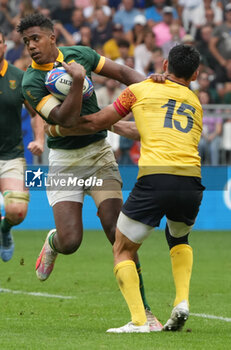 2023-09-17 - Grant WILLIAMS of South Africa during the World Cup 2023, Pool B rugby union match between SOUTH AFRICA and ROUMANIA on September 17, 2023 at Matmut Atlantique in Bordeaux , France - RUGBY - WORLD CUP 2023 - SOUTH AFRICA V ROMANIA - WORLD CUP - RUGBY