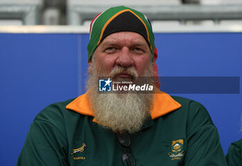 2023-09-17 - Supporter South Africa during the World Cup 2023, Pool B rugby union match between SOUTH AFRICA and ROUMANIA on September 17, 2023 at Matmut Atlantique in Bordeaux , France - RUGBY - WORLD CUP 2023 - SOUTH AFRICA V ROMANIA - WORLD CUP - RUGBY