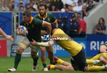 2023-09-17 - Kwagga SMITH of South Africa during the World Cup 2023, Pool B rugby union match between SOUTH AFRICA and ROUMANIA on September 17, 2023 at Matmut Atlantique in Bordeaux , France - RUGBY - WORLD CUP 2023 - SOUTH AFRICA V ROMANIA - WORLD CUP - RUGBY