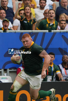 2023-09-17 - Steven KITSHOFF of South Africa during the World Cup 2023, Pool B rugby union match between SOUTH AFRICA and ROUMANIA on September 17, 2023 at Matmut Atlantique in Bordeaux , France - RUGBY - WORLD CUP 2023 - SOUTH AFRICA V ROMANIA - WORLD CUP - RUGBY