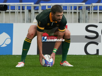 2023-09-17 - TRY Cobus REINACH of South Africa during the World Cup 2023, Pool B rugby union match between SOUTH AFRICA and ROUMANIA on September 17, 2023 at Matmut Atlantique in Bordeaux , France - RUGBY - WORLD CUP 2023 - SOUTH AFRICA V ROMANIA - WORLD CUP - RUGBY
