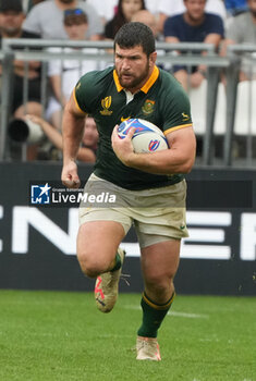 2023-09-17 - Marco VAN STADEN of South Africa during the World Cup 2023, Pool B rugby union match between SOUTH AFRICA and ROUMANIA on September 17, 2023 at Matmut Atlantique in Bordeaux , France - RUGBY - WORLD CUP 2023 - SOUTH AFRICA V ROMANIA - WORLD CUP - RUGBY