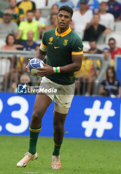 2023-09-17 - Grant WILLIAMS of South Africa during the World 2023, Pool B rugby union match between SOUTH AFRICA and ROUMANIA on September 17, 2023 at Matmut Atlantique in Bordeaux , France - RUGBY - WORLD CUP 2023 - SOUTH AFRICA V ROMANIA - WORLD CUP - RUGBY