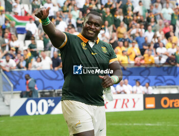 2023-09-17 - Deon FOURIE of South Africa during the World Cup 2023, Pool B rugby union match between SOUTH AFRICA and ROUMANIA on September 17, 2023 at Matmut Atlantique in Bordeaux , France - RUGBY - WORLD CUP 2023 - SOUTH AFRICA V ROMANIA - WORLD CUP - RUGBY