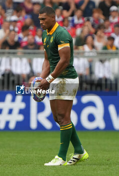 2023-09-17 - Damian WILLEMSE of South Africa during the World Cup 2023, Pool B rugby union match between SOUTH AFRICA and ROUMANIA on September 17, 2023 at Matmut Atlantique in Bordeaux , France - RUGBY - WORLD CUP 2023 - SOUTH AFRICA V ROMANIA - WORLD CUP - RUGBY