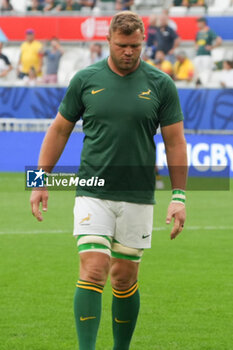 2023-09-18 - Duane VERMEULEN of South Africa during the World Cup 2023, Pool B rugby union match between SOUTH AFRICA and ROUMANIA on September 17, 2023 at Matmut Atlantique in Bordeaux , France - RUGBY - WORLD CUP 2023 - SOUTH AFRICA V ROMANIA - WORLD CUP - RUGBY