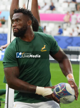 2023-09-18 - Siya Kolisi of South Africa during the World Cup 2023, Pool B rugby union match between SOUTH AFRICA and ROUMANIA on September 17, 2023 at Matmut Atlantique in Bordeaux , France - RUGBY - WORLD CUP 2023 - SOUTH AFRICA V ROMANIA - WORLD CUP - RUGBY