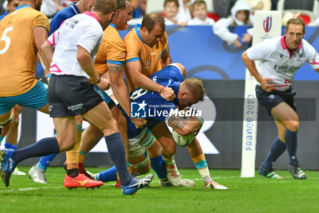 Italy vs Uruguay - WORLD CUP - RUGBY