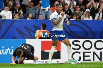 2023-09-29 - monti ioane of italy celebrates his try - ITALY VS NEW ZELAND - WORLD CUP - RUGBY