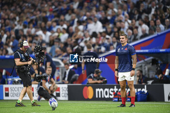 2023-09-21 - Thomas Ramos during the Rugby union World Cup XV RWC Pool A match between France and Namibia at Stade Velodrome, Marseille, France on September 21, 2023. Photo Victor Joly / DPPI - RUGBY - WORLD CUP 2023 - FRANCE V NAMIBIA - WORLD CUP - RUGBY