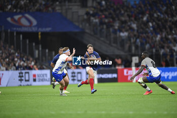 2023-09-21 - Antoine Dupont during the Rugby union World Cup XV RWC Pool A match between France and Namibia at Stade Velodrome, Marseille, France on September 21, 2023. Photo Victor Joly / DPPI - RUGBY - WORLD CUP 2023 - FRANCE V NAMIBIA - WORLD CUP - RUGBY