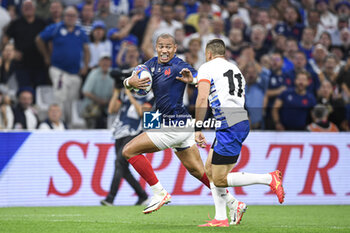 2023-09-21 - Gael Fickou during the Rugby union World Cup XV RWC Pool A match between France and Namibia at Stade Velodrome, Marseille, France on September 21, 2023. Photo Victor Joly / DPPI - RUGBY - WORLD CUP 2023 - FRANCE V NAMIBIA - WORLD CUP - RUGBY