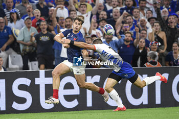 2023-09-21 - Damian Penaud during the Rugby union World Cup XV RWC Pool A match between France and Namibia at Stade Velodrome, Marseille, France on September 21, 2023. Photo Victor Joly / DPPI - RUGBY - WORLD CUP 2023 - FRANCE V NAMIBIA - WORLD CUP - RUGBY
