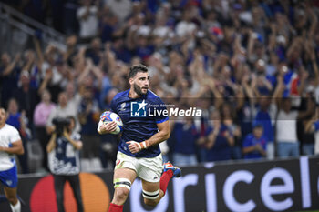 2023-09-21 - Charles Ollivon during the Rugby union World Cup XV RWC Pool A match between France and Namibia at Stade Velodrome, Marseille, France on September 21, 2023. Photo Victor Joly / DPPI - RUGBY - WORLD CUP 2023 - FRANCE V NAMIBIA - WORLD CUP - RUGBY