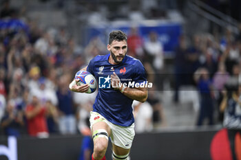 2023-09-21 - Charles Ollivon scores a try during the Rugby union World Cup RWC 2023, Pool A match between France and Namibia at Stade Velodrome, Marseille, France on September 21, 2023. Photo Victor Joly / DPPI - RUGBY - WORLD CUP 2023 - FRANCE V NAMIBIA - WORLD CUP - RUGBY