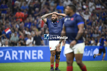2023-09-21 - Uini Atonio during the Rugby union World Cup XV RWC Pool A match between France and Namibia at Stade Velodrome, Marseille, France on September 21, 2023. Photo Victor Joly / DPPI - RUGBY - WORLD CUP 2023 - FRANCE V NAMIBIA - WORLD CUP - RUGBY