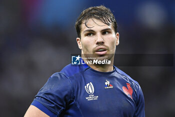 2023-09-21 - Antoine Dupont during the Rugby union World Cup RWC 2023, Pool A match between France and Namibia at Stade Velodrome, Marseille, France on September 21, 2023. Photo Victor Joly / DPPI - RUGBY - WORLD CUP 2023 - FRANCE V NAMIBIA - WORLD CUP - RUGBY