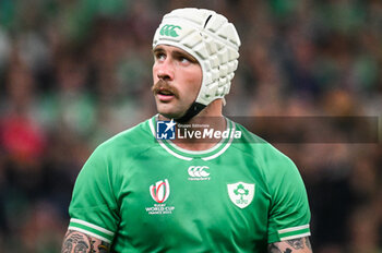 2023-09-23 - Mack HANSEN of Ireland during the World Cup 2023, Pool B rugby union match between South Africa and Ireland on September 23, 2023 at Stade de France in Saint-Denis near Paris, France - RUGBY - WORLD CUP 2023 - SOUTH AFRICA V IRELAND - WORLD CUP - RUGBY