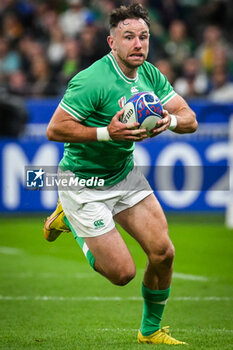 2023-09-23 - Hugo KEENAN of Ireland during the World Cup 2023, Pool B rugby union match between South Africa and Ireland on September 23, 2023 at Stade de France in Saint-Denis near Paris, France - RUGBY - WORLD CUP 2023 - SOUTH AFRICA V IRELAND - WORLD CUP - RUGBY
