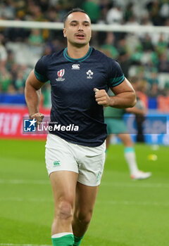 2023-09-23 - James Lowe of Ireland during the World Cup 2023, Pool B rugby union match between South Africa and Ireland on September 23, 2023 at Stade de France in Saint-Denis near Paris, France - RUGBY - WORLD CUP 2023 - SOUTH AFRICA V IRELAND - WORLD CUP - RUGBY
