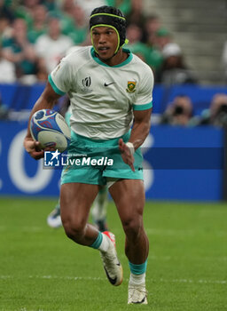 2023-09-23 - Cheslin KOLBE of South Africa during the World Cup 2023, Pool B rugby union match between South Africa and Ireland on September 23, 2023 at Stade de France in Saint-Denis near Paris, France - RUGBY - WORLD CUP 2023 - SOUTH AFRICA V IRELAND - WORLD CUP - RUGBY