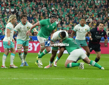 2023-09-23 - Jesse KRIEL of South Africa during the World Cup 2023, Pool B rugby union match between South Africa and Ireland on September 23, 2023 at Stade de France in Saint-Denis near Paris, France - RUGBY - WORLD CUP 2023 - SOUTH AFRICA V IRELAND - WORLD CUP - RUGBY