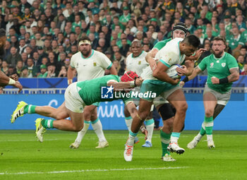 2023-09-23 - Jesse KRIEL of South Africa during the World Cup 2023, Pool B rugby union match between South Africa and Ireland on September 23, 2023 at Stade de France in Saint-Denis near Paris, France - RUGBY - WORLD CUP 2023 - SOUTH AFRICA V IRELAND - WORLD CUP - RUGBY