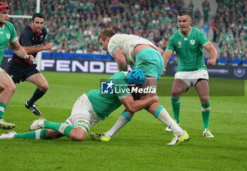 2023-09-23 - Pieter-Steph DU TOIT of South Africa during the World Cup 2023, Pool B rugby union match between South Africa and Ireland on September 23, 2023 at Stade de France in Saint-Denis near Paris, France - RUGBY - WORLD CUP 2023 - SOUTH AFRICA V IRELAND - WORLD CUP - RUGBY