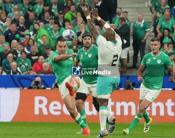 2023-09-23 - James LOWE of Ireland during the World Cup 2023, Pool B rugby union match between South Africa and Ireland on September 23, 2023 at Stade de France in Saint-Denis near Paris, France - RUGBY - WORLD CUP 2023 - SOUTH AFRICA V IRELAND - WORLD CUP - RUGBY