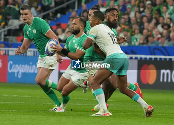 2023-09-23 - Jamison GIBSON-PARK of Ireland during the World Cup 2023, Pool B rugby union match between South Africa and Ireland on September 23, 2023 at Stade de France in Saint-Denis near Paris, France - RUGBY - WORLD CUP 2023 - SOUTH AFRICA V IRELAND - WORLD CUP - RUGBY