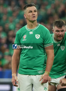 2023-09-23 - Johnny SEXTON of Ireland during the World Cup 2023, Pool B rugby union match between South Africa and Ireland on September 23, 2023 at Stade de France in Saint-Denis near Paris, France - RUGBY - WORLD CUP 2023 - SOUTH AFRICA V IRELAND - WORLD CUP - RUGBY
