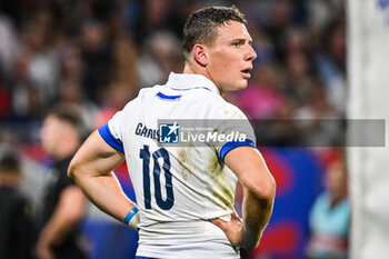 2023-09-29 - Paolo GARBISI of Italy during the World Cup 2023, Pool A rugby union match between New Zealand and Italy on September 29, 2023 at Groupama Stadium in Decines-Charpieu near Lyon, France - RUGBY - WORLD CUP 2023 - NEW ZEALAND V ITALY - WORLD CUP - RUGBY