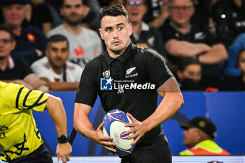 2023-09-29 - Will JORDAN of New Zealand during the World Cup 2023, Pool A rugby union match between New Zealand and Italy on September 29, 2023 at Groupama Stadium in Decines-Charpieu near Lyon, France - RUGBY - WORLD CUP 2023 - NEW ZEALAND V ITALY - WORLD CUP - RUGBY