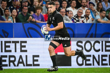 2023-09-29 - Will JORDAN of New Zealand during the World Cup 2023, Pool A rugby union match between New Zealand and Italy on September 29, 2023 at Groupama Stadium in Decines-Charpieu near Lyon, France - RUGBY - WORLD CUP 2023 - NEW ZEALAND V ITALY - WORLD CUP - RUGBY