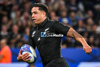 2023-09-29 - Anton LIENERT-BROWN of New Zealand during the World Cup 2023, Pool A rugby union match between New Zealand and Italy on September 29, 2023 at Groupama Stadium in Decines-Charpieu near Lyon, France - RUGBY - WORLD CUP 2023 - NEW ZEALAND V ITALY - WORLD CUP - RUGBY
